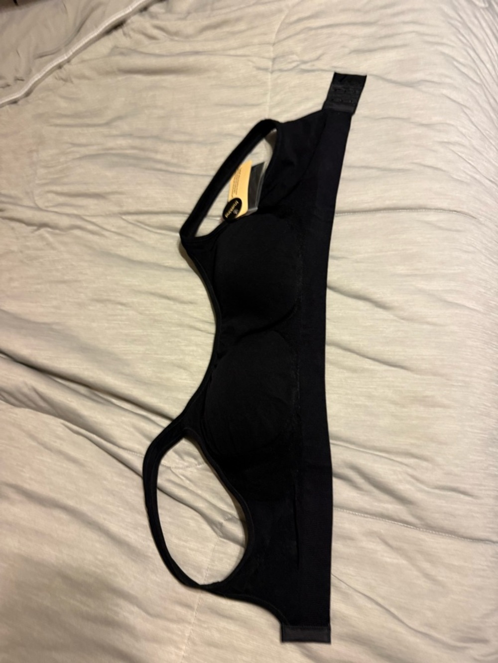 Everyday Comfort Wireless Black Bra